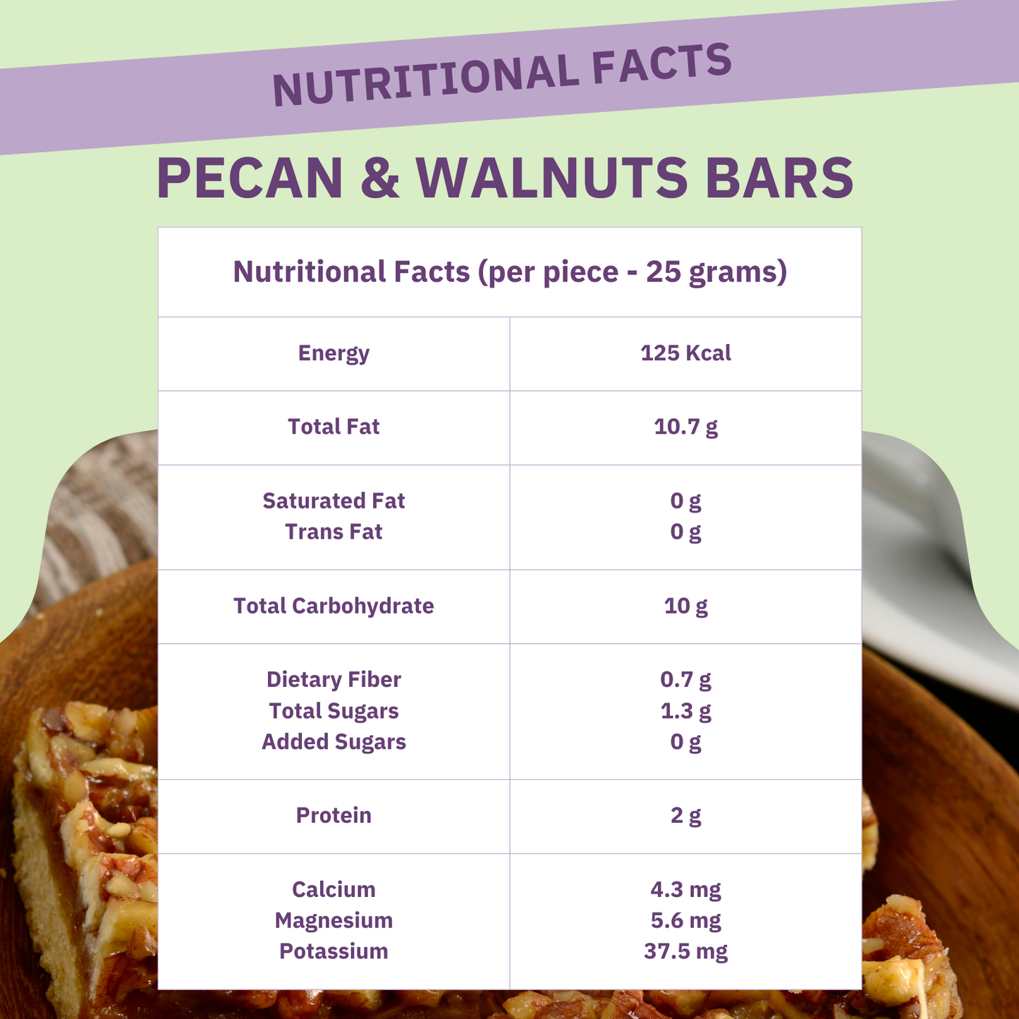 Pecan & Walnut Bars