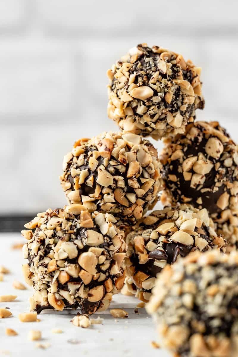 hazelnut chocolate balls