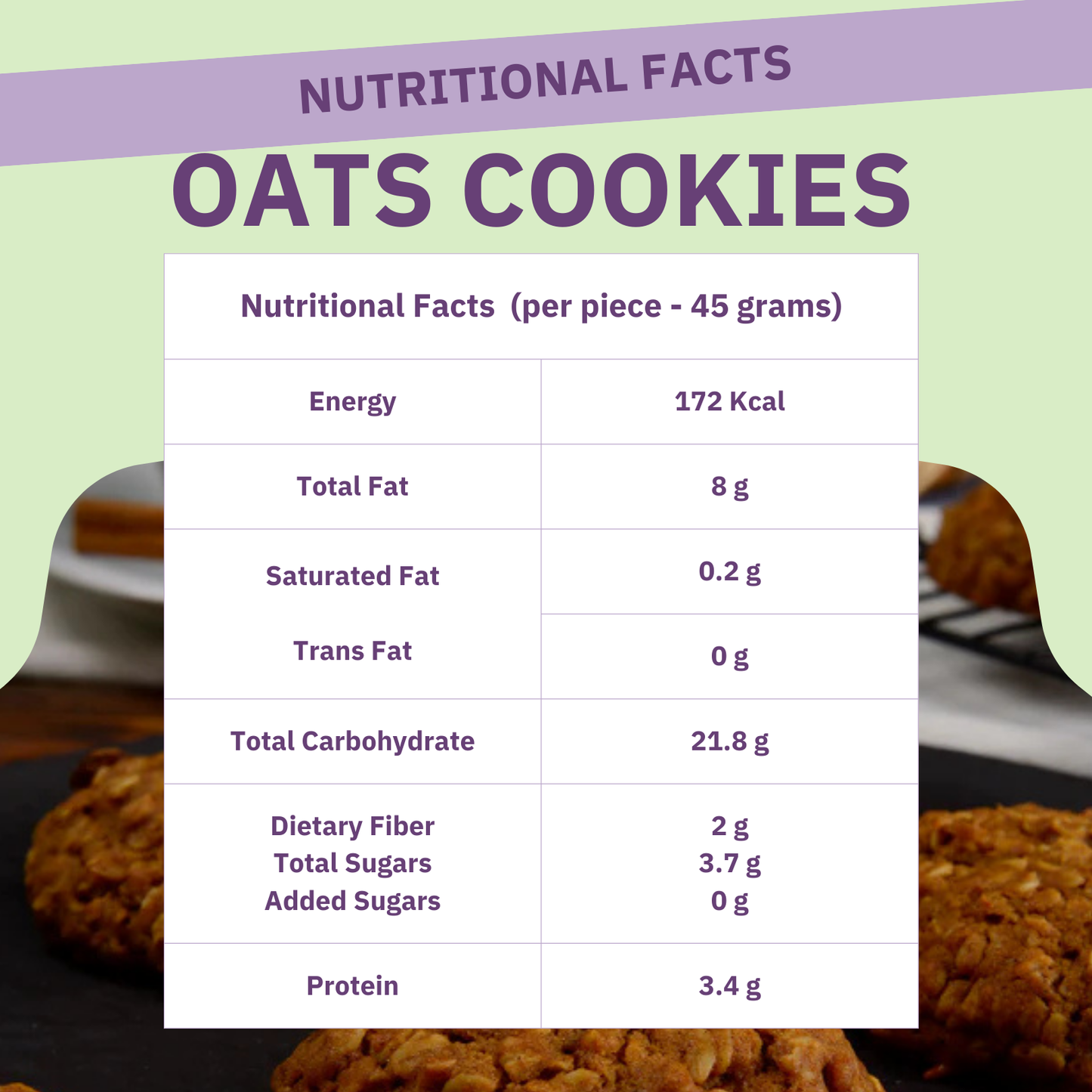 Healthy Oat Cookies