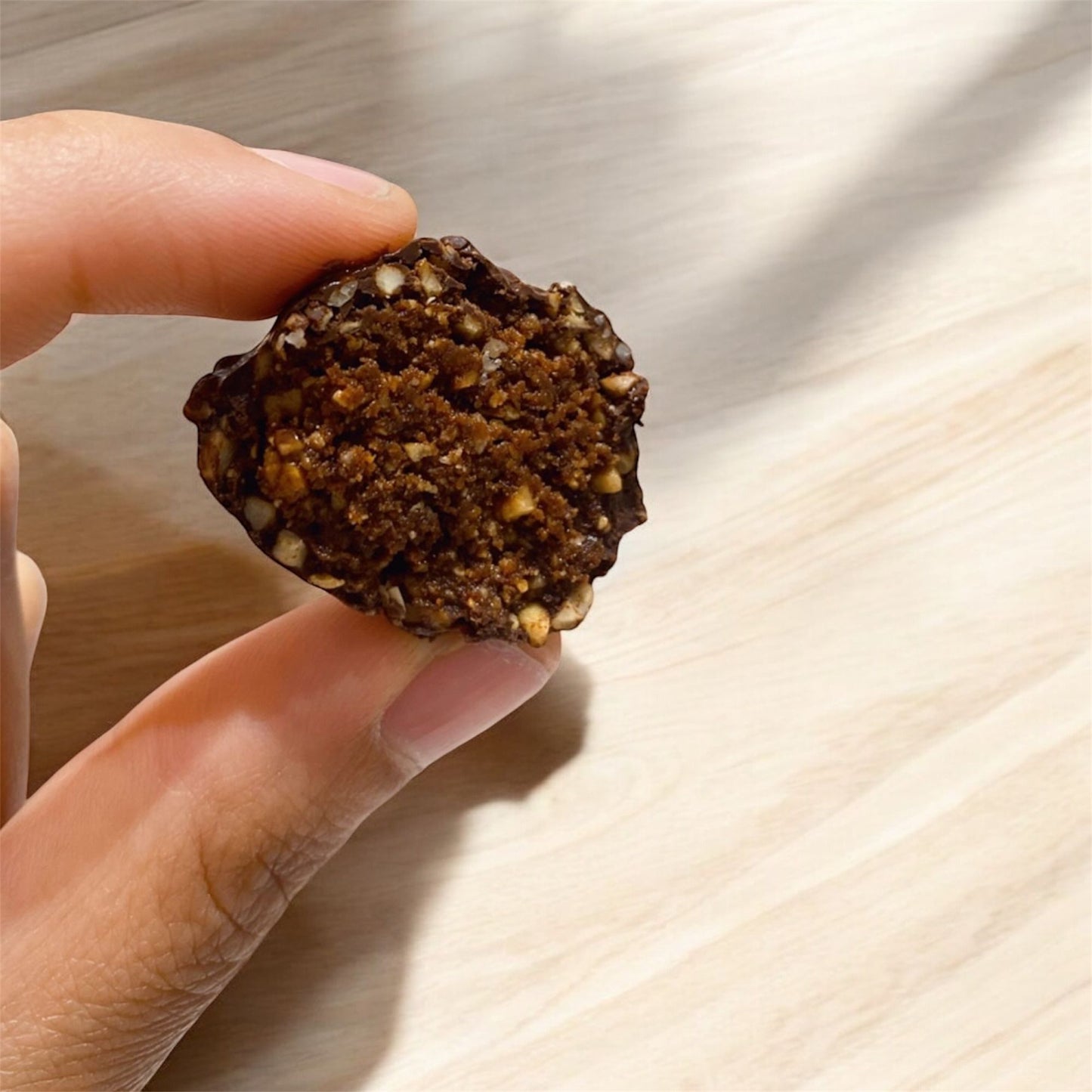 hazelnut chocolate balls