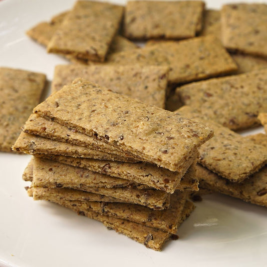 Gluten-free Zaatar crackers